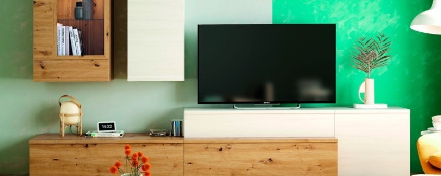 Muebles de salón para espacios reducidos